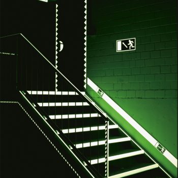 Bewegwijzering glow-in-the-dark
