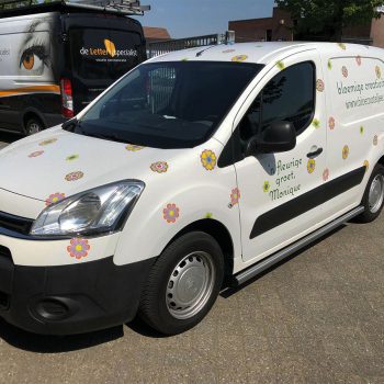 Autobelettering - Bruid & Bloem
