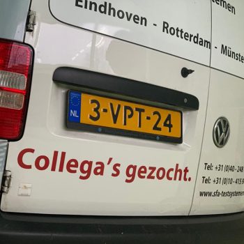 Tijdelijke belettering