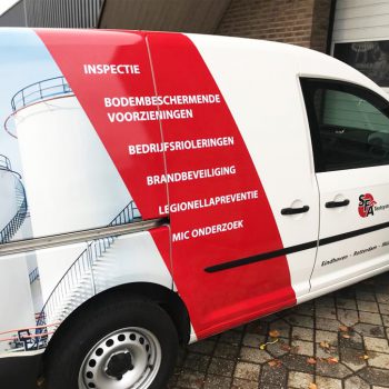 Autobelettering - bestelwagen