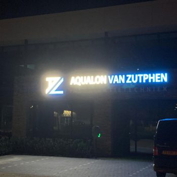 Lichtreclame - Aqualon van Zutphen