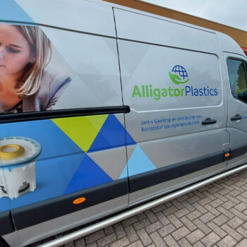 Voertuigbelettering - Alligator Plastics