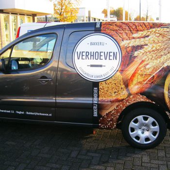 Autobelettering - Bakkerij Verhoeven