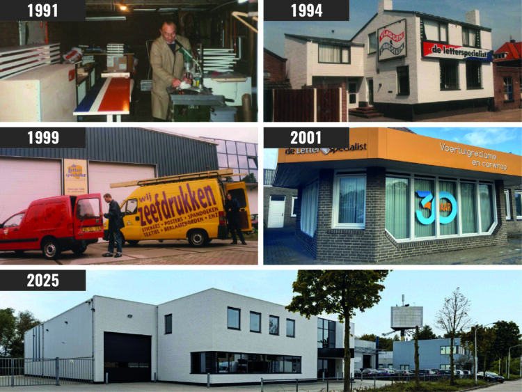 Collage geschiedenis 2025