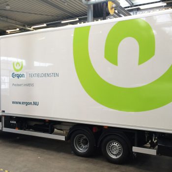 Vrachtwagenbelettering - Ergon