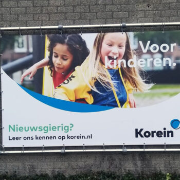 Spandoek met frame Korein