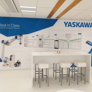 Presentatiewand - Yaskawa