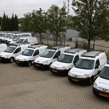 Wagenpark belettering - Knaapen Groep