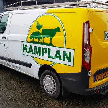 Autobelettering Bestelbussen - Kamplan