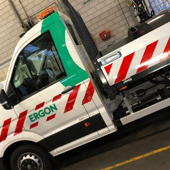 Voertuigbelettering - Ergon