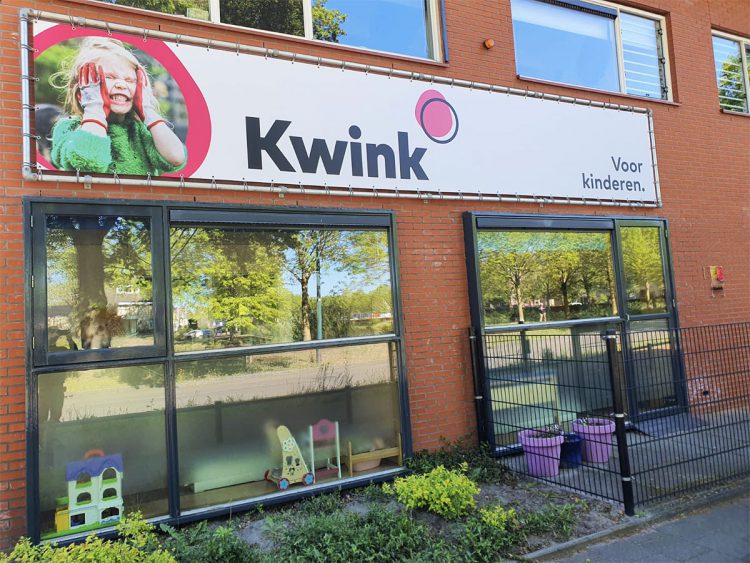 Spandoek met frame - Kwink