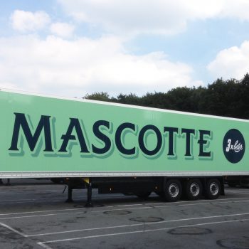 Vrachtwagenbelettering - van Rooijen Mascotte