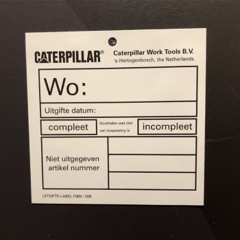 Beschrijfbare labels Verver-Best